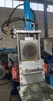 Machine de fabrication de granulés de plastique recyclé PP PE HDPE LDPE LLDPE avec moteur et engrenage, capacité de 100-1000 kg/h