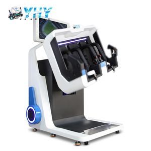 Yhy trung tâm mua sắm thiết bị thực tế nhất 9D rạp chiếu phim đôi Video Trò chơi 360 vr <span class=keywords><strong>Simulator</strong></span> 9D thực tế ảo ghế chuyển động - Product Image 1