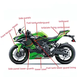 Voor Kawasaki ZX-4R/4rr Motorfiets Full Cover Luchtdeflector Compleet Afdekking Kap Afdekplaat Rondom Beschermplaat