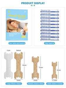 Bandes nasales respiratoires les plus vendues : Arrêtez les ronflements, aide au sommeil, congestion nasale, rhinite, points rafraîchissants - Product Image 3