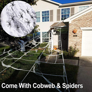 Halloween Spider Web Spider Silk Cotton Simulation of a Large Spider Scene Decoration Props Halloween Decorations - Product Image 5