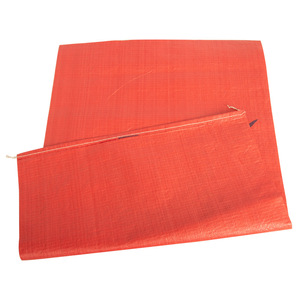 Sac tissé en plastique Heye 70x120cm rouge épaissi, capacité 50kg, pour logistique et déménagement - Product Image 1