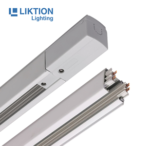 Hotsell 3 Phase 4 Fils Surface Aluminium LED Rail Lumineux COB Projecteur pour Superparket Store Retail Shop - Product Image 5