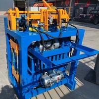 Machine à fabriquer des briques creuses en argile de qualité supérieure, facile à utiliser, petite taille, avec moteur et moteur électrique de 4,8 kW