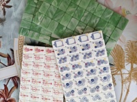 En stock : Tuiles de Mahjong américaines en acrylique, couleur vert jade clair, 160 pièces, 3 couches, Mahjong moderne de qualité supérieure, accepte OEM ODM