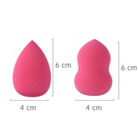 Éponge à maquillage de haute qualité, écologique, sans latex, meilleure vente, outils faciaux doux, logo personnalisé, vente en gros pour cosmétiques humides