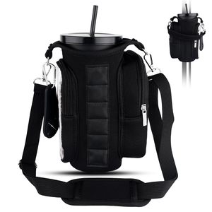Sac de sport léger en néoprène de luxe OEM avec fermeture éclair magnétique, sangle réglable en polyester, porte-bouteille d'eau, poche pour téléphone - Fitness - Product Image 1