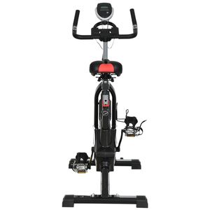 Vélo d'exercice à usage domestique en acier, volant d'inertie de 8 kg, entraînement aérobie et de fitness en salle, entraînement physique, avec siège réglable et entraînement par <span class=keywords><strong>courroie</strong></span> en feutre de laine, capacité de charge de 120 kg - Product Image 5