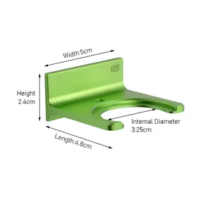 草绿色无打孔浴室衣架钩架台面储物洗发水瓶架支架豪华支架