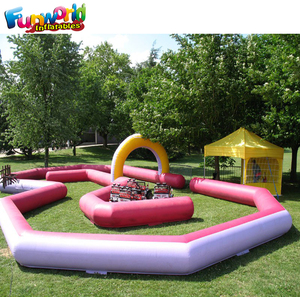 Al aire libre cuadrado: libre deportivos <span class=keywords><strong>juegos</strong></span> de <span class=keywords><strong>carreras</strong></span> de obstaculos pista inflable - Product Image 4