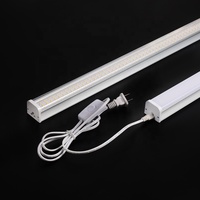 Luminaire linéaire LED moderne en aluminium pour bureaux commerciaux et industriels, 2 pieds, 4 pieds, 15W, 30W, type batten