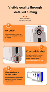 Cartucho de Tinta Pigmentada Recargable Compatible con HP747 de 300 ml, en Oferta, para Impresora de Inyección de Tinta DesignJet Z9+ - Product Image 4