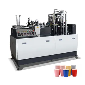 High Speed Fully Automatic Paper Coffee Cup Making Machine For One-time Double Wall Paper Cup Machine