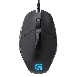 Pour Logitech <span class=keywords><strong>G302</strong></span> noir 4000DPI filaire USB souris de jeu Original de haute qualité étanche pour la maison et le bureau PC utilisation - Product Image 1