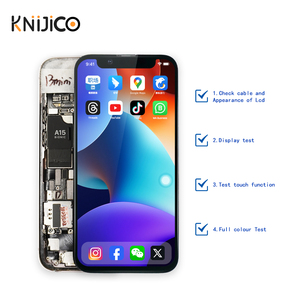 شاشة LCD بديلة أصلية من incell <span class=keywords><strong>OLED</strong></span> لهواتف آيفون شاشة LCD أصلية من المُصنع الأصلي لهاتف آيفون LCD مع مجموعة محول الأرقام - Product Image 2