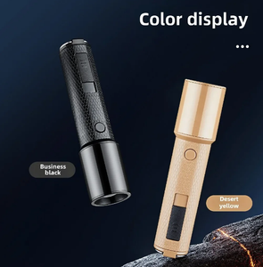 Lampe de poche extérieure briquet lampe de poche à lumière forte à trois vitesses Double arc briquet batterie externe multifonctionnelle voyage Portable - Product Image 5