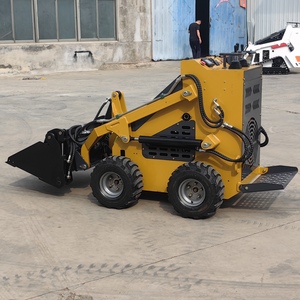 Đa chức năng chargeuse compacte giá rẻ nhất EPA euro5 DIESEL <span class=keywords><strong>Mini</strong></span> skidsteer nhỏ Skid chỉ đạo với mulcher - Product Image 4