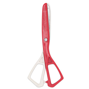 Student Scissors Children Craft <b>Plastic</b> <b>Edge</b> Bound 135mm Stainless Steel Safe Paper Cutting Handle PP Bulk - Product Image 4