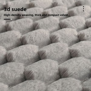 Tapis de bain Pebble, tapis de bain en microfibre doux et absorbant, style pavés, <span class=keywords><strong>pour</strong></span> hôtel et usage domestique - Product Image 3