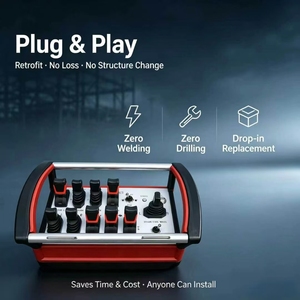 Control Remoto por Radio para Sistema Hidráulico, Largo Alcance de 5000m, para Control de Elevación con Cabrestante - Product Image 2