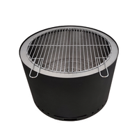 Brasero moderne en acier sans fumée pour jardin, barbecue extérieur