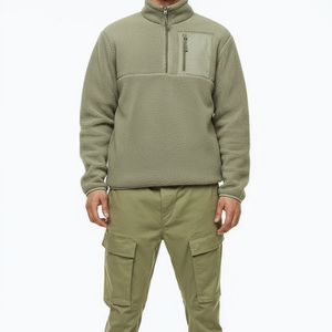 Ropa deportiva de calidad superior gimnasio Fitness algodón polar entrenamiento chándales hombres conjuntos de dos piezas chándal Jogging traje para la venta 2025 - Product Image 1