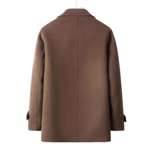 Collezione Autunno-Inverno: Cappotto da <span class=keywords><strong>Uomo</strong></span> in 100% Lana, <span class=keywords><strong>Doppiopetto</strong></span>, Doppio Strato, Spesso e Caldo - Product Image 5
