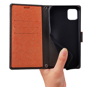 Étui en cuir PU de luxe avec logo personnalisé pour Apple <span class=keywords><strong>iPhone</strong></span> 11 12 13 X étui portefeuille antichoc étui mobile en cuir PU de meilleure qualité - Product Image 5