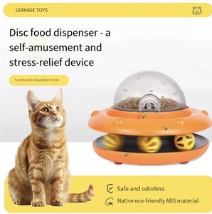 Nouveau jouet interactif pour chat et chien : clochette, balle et frisbee volant pour animaux de compagnie, dispositif d'alimentation automatique - Product Image 3