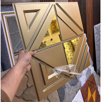 Décoration murale intérieure et extérieure ZJ, art mural en PVC, panneau 3D, 19,7*19,7, carreaux, plafond, panneau mural décoratif en PVC