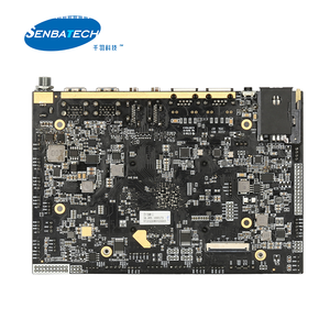 Carte mère RK3588 Cor-tex A76 Cor-tex A55 4G 64G TF SATA 9 USB Mini PCIE M.2 <span class=keywords><strong>WiFi</strong></span> 6 Bluetooth5.0 SBC Edge AI Android - Product Image 4