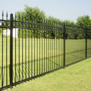 Bảo trì thấp hàng rào thép carbon cho dân cư tấm hàng rào thép mạ kẽm sơn tĩnh điện khung sắt Hàn - Product Image 3