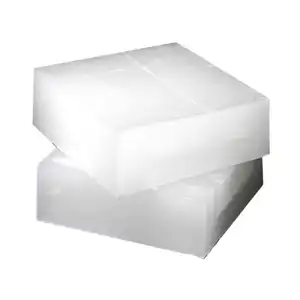 China Factory Fully Refined Semi Fine Paraffin Wax /Crude Paraffin Wax 58-60/ Industrial Grade/Food Grade Wax For Candle