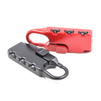 XMM-8001 Nouveau Design Réinitialisation de Zinc Alliage 3 Chiffres Code Verrouiller Petit Métal Cadenas à Combinaison