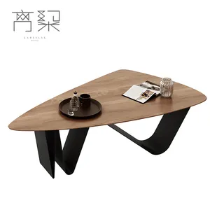 O serviço do oem profissional Nordic simples de design moderno em madeira mesa de chá em madeira