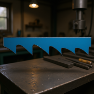 Lame de scie à ruban bimétallique Fervi pour la découpe des métaux 3/8 po x 0,025 po x 10 pi - Product Image 3