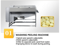 Nouvelle ligne de production industrielle complète de frites de pommes de terre surgelées, haute productivité, pour usine alimentaire commerciale