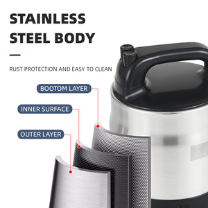 LIN YU Nouveau Robot Culinaire Professionnel 6L 1200W Électrique USB en Acier Inoxydable avec Grand Moteur Multifonctionnel pour la Maison et la Viande - Product Image 5