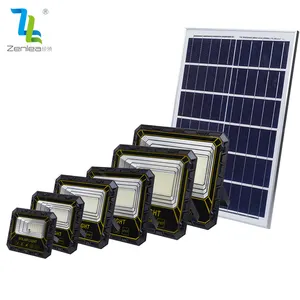 Long Working Time Outdoor IP65 Waterproof ABS Glass 40w 60w 100w 200w 300w 500w 1000w Led Solar Floodlight