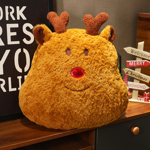 Almohadas Decorativas Navideñas al por Mayor, Muñecos de Peluche de Árbol de Navidad, Alces, Muñecos de Nieve, Coronas, Bastones de Caramelo, Decoraciones Navideñas - Product Image 5