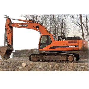 Excavadora Usada de Alta Calidad de 42 Toneladas, Marca Coreana Doosan 420, Se Vende a Bajo Precio, Pocas Horas de Trabajo - Product Image 1