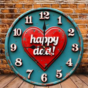Round Wooden Wall <b>Clock</b> 25cm Silent Movement Home Decor Living Room <b>Bedroom</b> <b>Clock</b> - Product Image 4