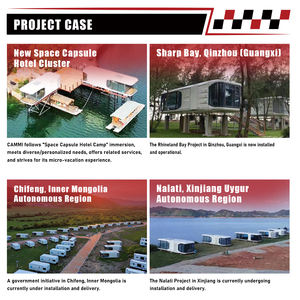 Capsula Abitativa Cammi House dal Design Contemporaneo, Container Modulari Prefabbricati in Acciaio per Uffici, Bagni, Appartamenti, Mini <span class=keywords><strong>Case</strong></span> - Product Image 6