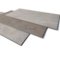 Meilleure planche de vinyle de luxe Carrelage Uniclick Rigide Spc Rvp 4mm 5mm Planche PVC Marbre Pierre Appartements Modèle 3D Conception