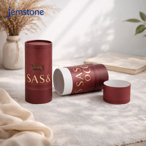 Emballage en tube de papier kraft de qualité alimentaire, écologique et haut de gamme, pour chocolat, biscuits, thé en vrac - Product Image 2