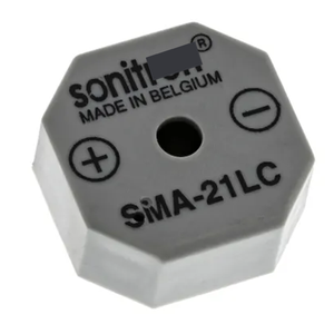 Bộ rung SMA-21LC-P10 91dB lắp đặt xuyên lỗ, ổ đĩa bên trong, tần số tối đa 3.815kHz, kích thước 21 x 21 x 9.5mm - Product Image 1