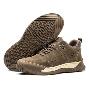 Zapatos de Trabajo con Punta de Acero Cómodos y Transpirables al por Mayor, <span class=keywords><strong>Botas</strong></span> de Protección <span class=keywords><strong>Laboral</strong></span> Anti-Impactos y Anti-Pinchazos, Zapatos de Seguridad para Invierno - Product Image 1