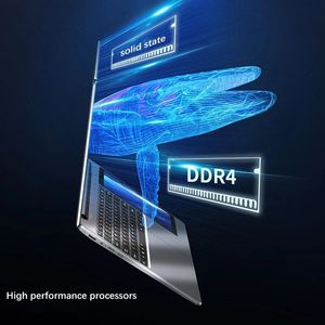 OEM Logo 15,6 "+ 7" Intel N100 Procesador DDR4 8/16/32GB <span class=keywords><strong>Notebook</strong></span> Dual Laptop Pantalla Huella digital 512GB SSD para negocios en casa - Product Image 5