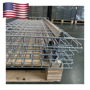 Thiết Bị Kho Thực Tế Nhiệm Vụ Nặng Nề <span class=keywords><strong>Pallet</strong></span> Giá Công Suất Tải 2500lbs Dây Lưới Decking Cho Nhiệm Vụ Nặng Nề Hệ Thống Giá - Product Image 4