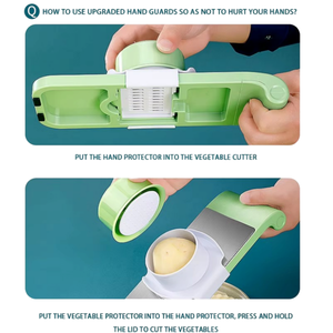 Safe Uniform Slicing Multi-<strong>Function</strong> Stainless Steel Multi Blade Vegetable &amp; Fruit Cutter Set Kitchen Shredder for Food <strong>Process</strong> - Product Image 3